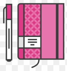 Diary Marker Note Notepad Pen Write Icon - Geest Women Kit png