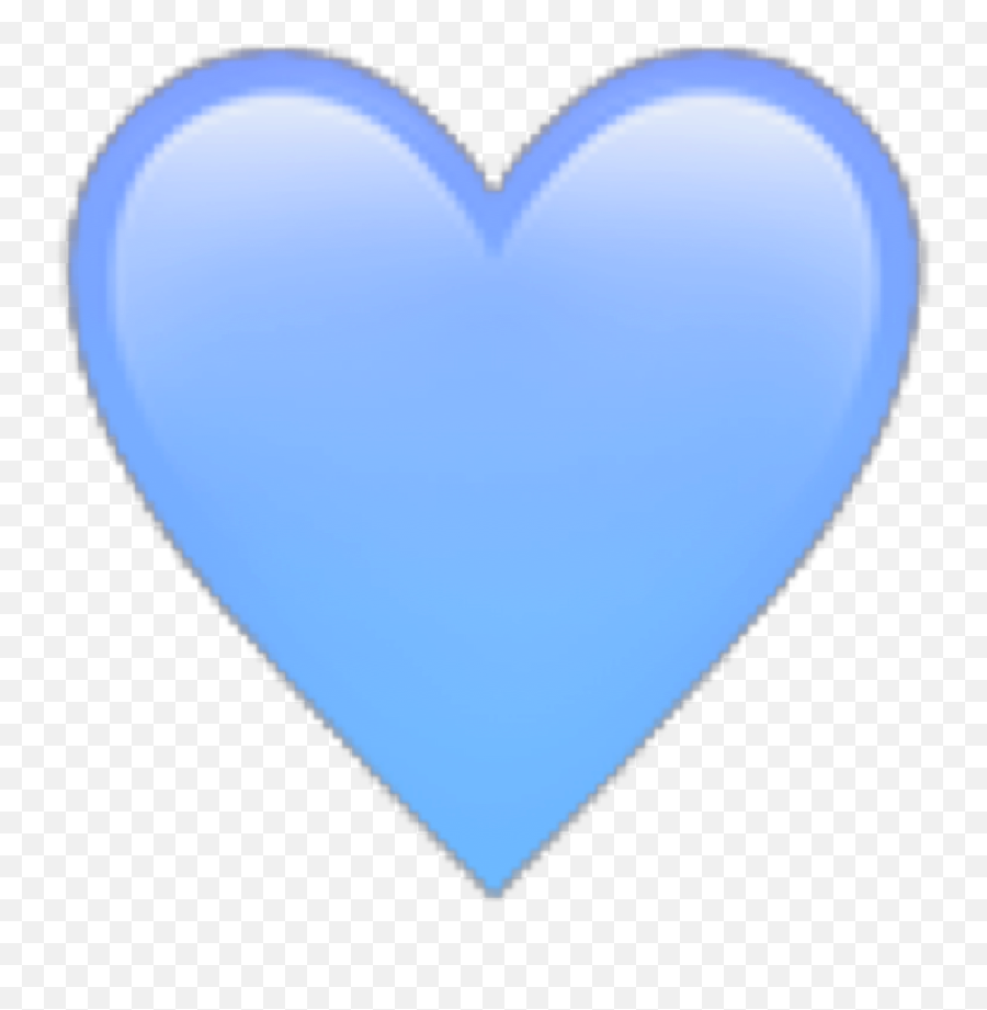 Blue Heart Emoji Aesthetic Pastel - Vertical Png,Blue Heart Transparent