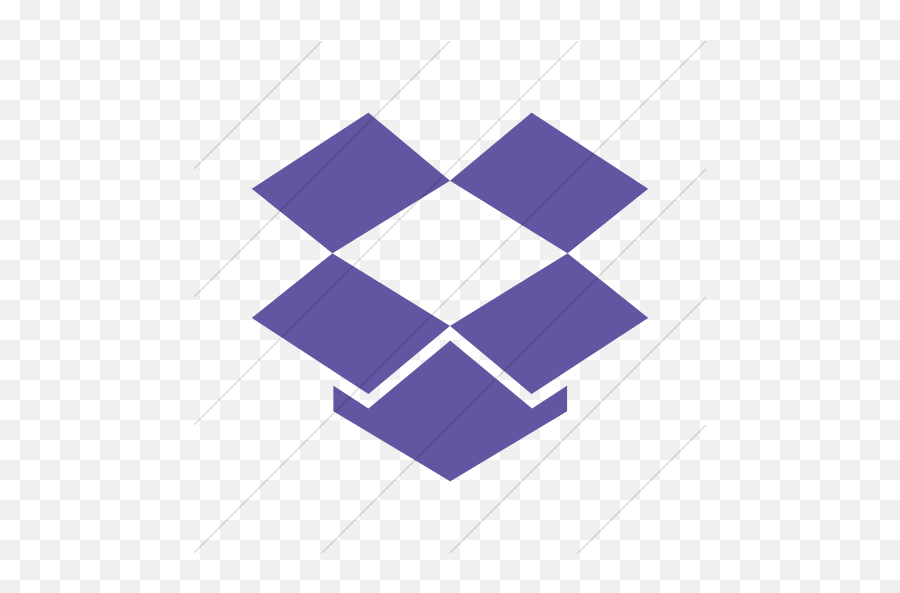 Iconsetc Simple Purple Foundation 3 Social Dropbox Icon - Dropbox Samsung Png,Dropvbox Icon