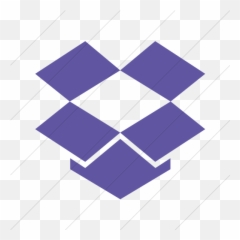 Iconsetc Simple Purple Foundation 3 Social Dropbox Icon - Dropbox Samsung png