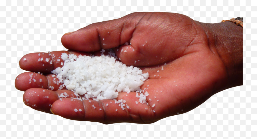 Sea Salt In Palm Of Hand Png Image - Purepng Free Salt Taste In Water,Salt Transparent Background
