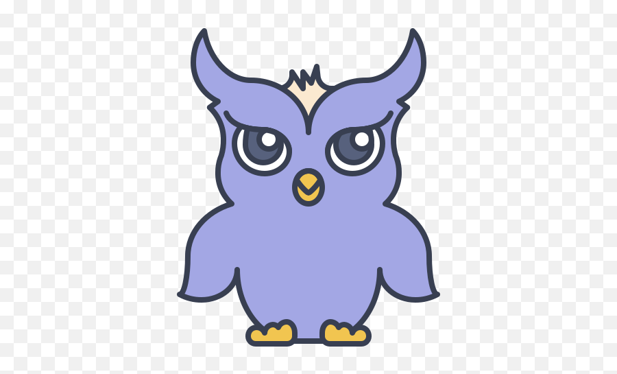 Night Owl Free Icon Of Trick Or Treat - Soft Png,Free Owl Icon