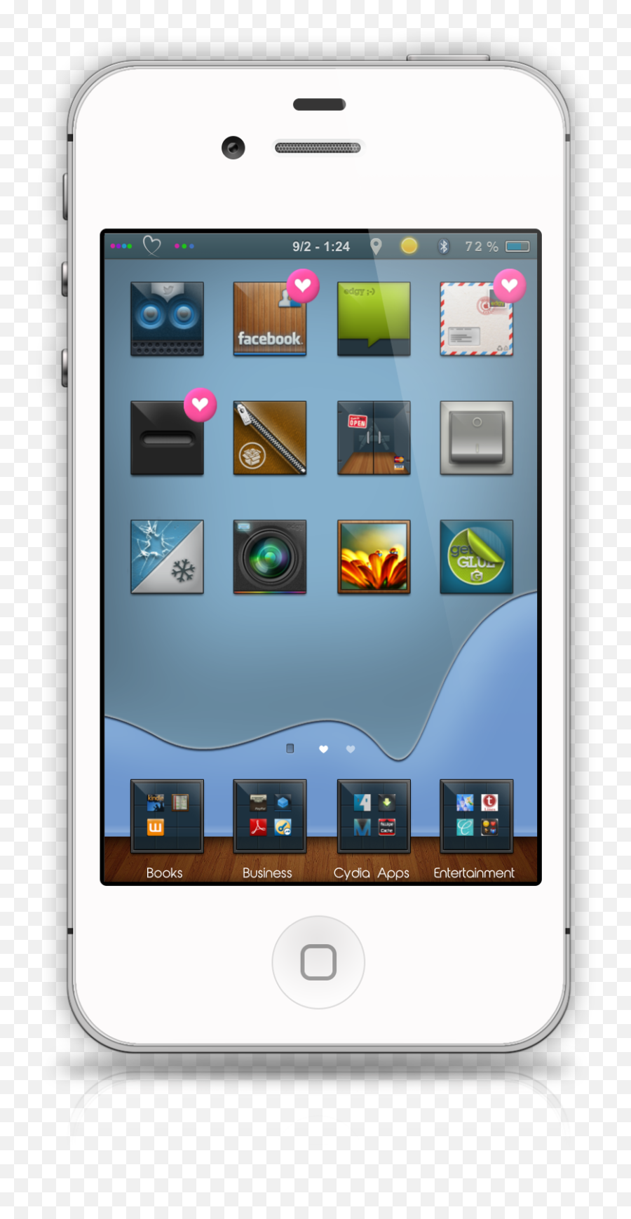 Edgy For Ios 5 - Technology Applications Png,White Icon Labels Winterboard
