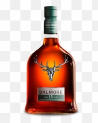 Dalmore 15 Years Highland Single Malt Scotch Whisky - png