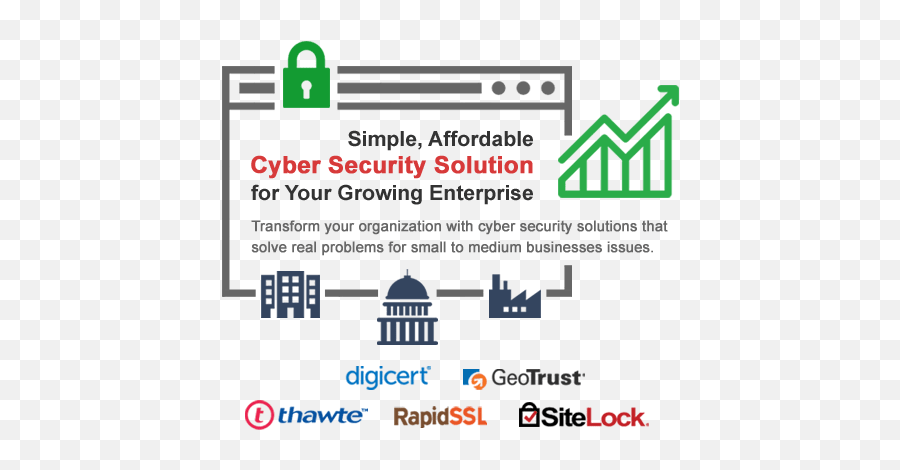 Enterprise Cyber Security Solutions Schedule Free - Vertical Png,Rapidssl Icon