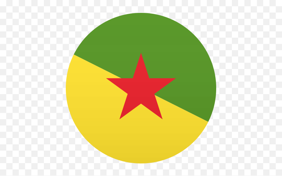 Emoji Flag French Guiana France Wprock - French Guiana Flag Png,Icon La Bandera