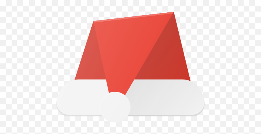 Santa Hat Christmas Free Icon Of - Christmas Hat Flat Png,Christmas Icon Png