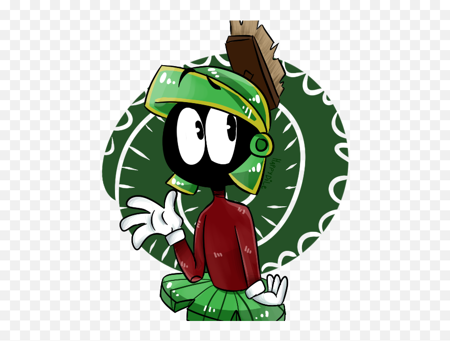 Marvin The Martian Looney Tunes Drawing - Looney Tunes Marvin The Martian Drawing Png,Marvin The Martian Png