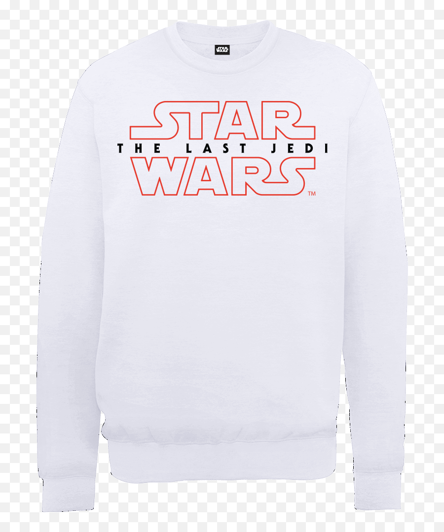 Star Wars The Last Jedi Menu0027s White Sweatshirt Png