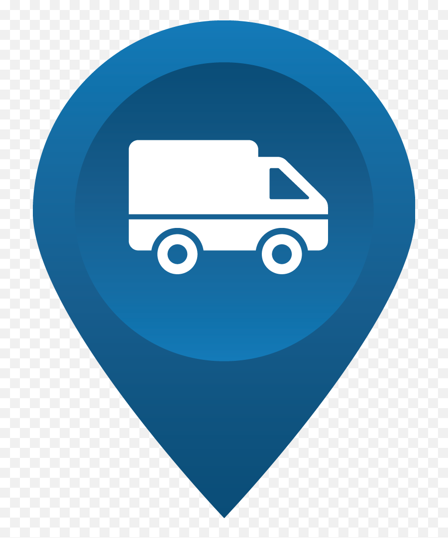 Download Gps Tracking Icon With Van - Vehicle Tracking Icon Vehicle Tracking Icon Png,Geo Icon Png