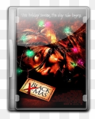 Black X Mas Icon English Movie Iconset Danzakuduro - Christmas 2006 Poster png