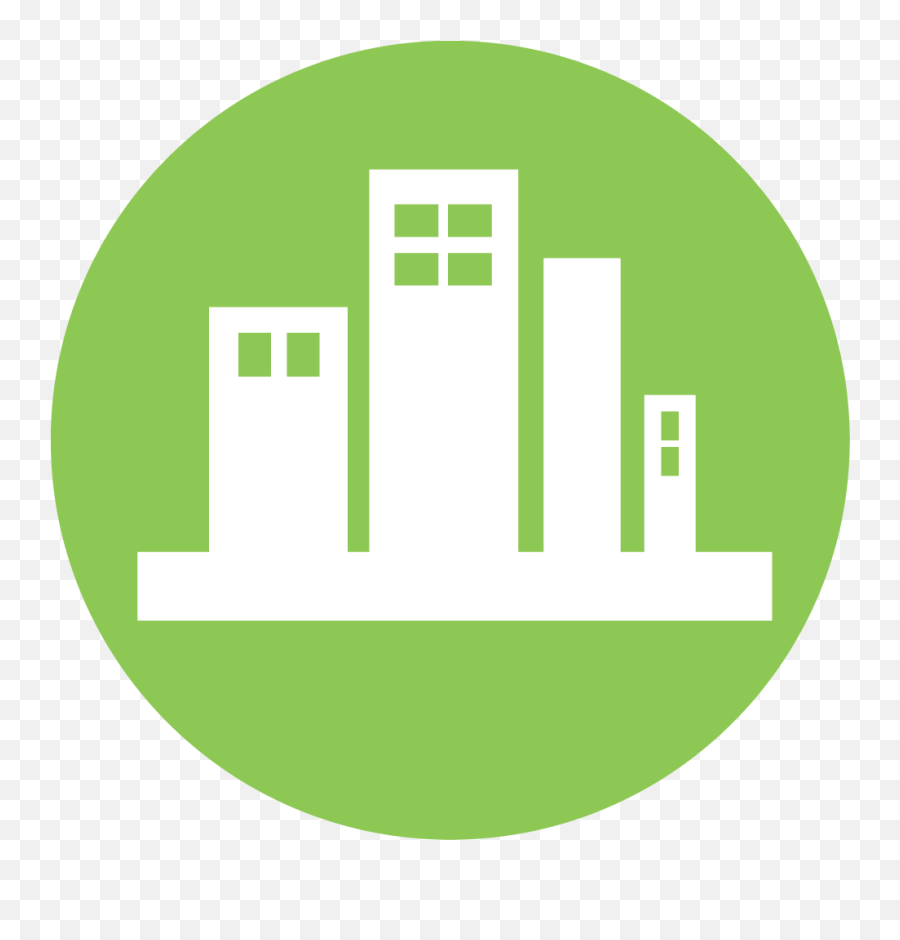 Urban - Task Icon Png Green Full Size Png Download Seekpng Urban Area Icon Png,Sustainable Icon Png