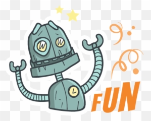 Funny Cartoon Old Metal Robot Character Online Template - Robo Android Desenho png