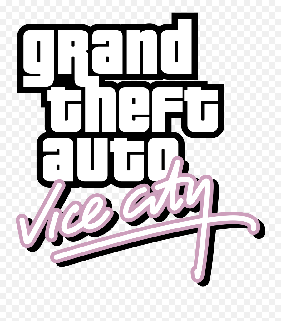 Grand Theft Auto Vice City Logo Png - Vice City Logo Vector,City Png
