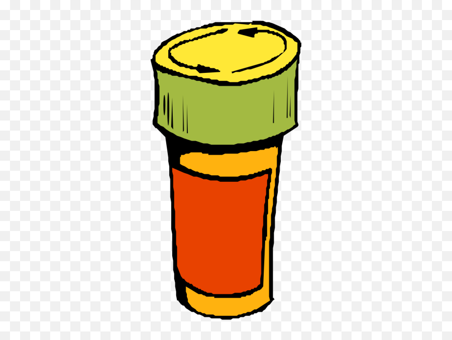 Prescription Drug Bottle Png Svg Clip Art For Web - Cartoon Pill Bottle Transparent,Prescription Bottle Icon