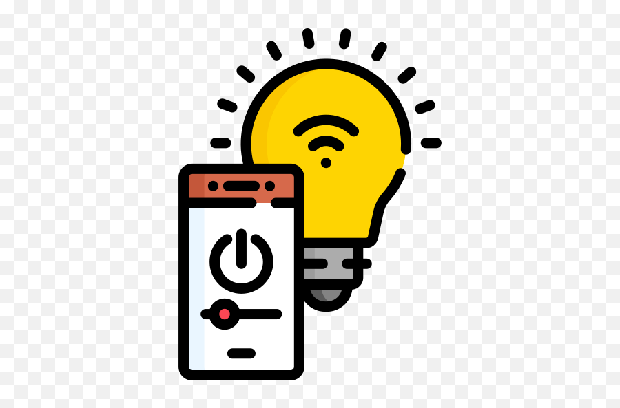 Smart Lighting - Free Electronics Icons Behavior Vector Png,Lighting Icon