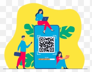 Qr Code Generator - Create Fancy Codes Qrcode Payment Illustration png