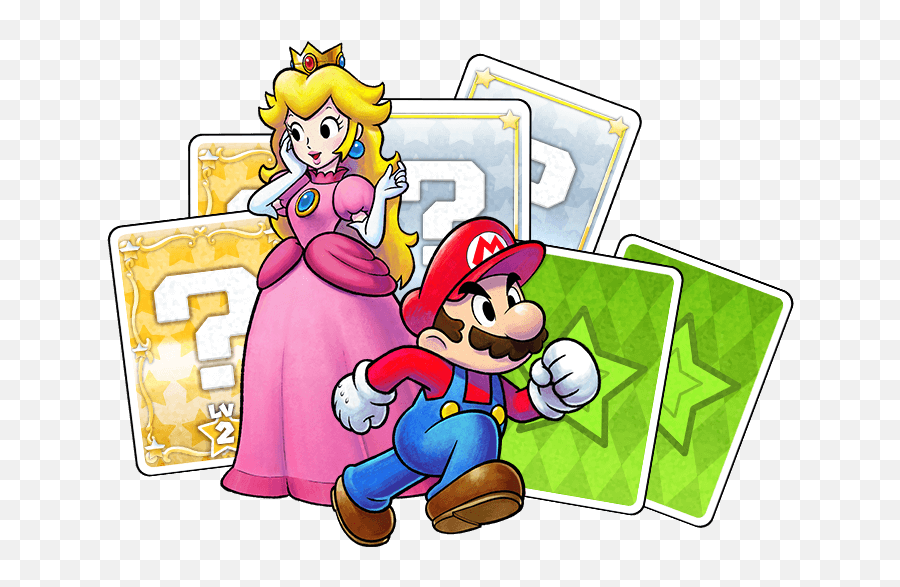 Mario Luigi Rpg Paper - Mario And Luigi Paper Jam Cards Png,Mario And Luigi Transparent