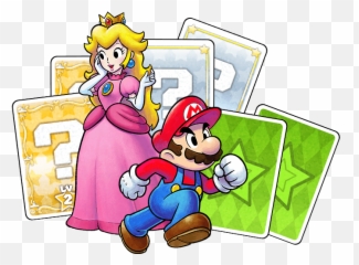 Mario Luigi Rpg Paper - And Jam Cards png