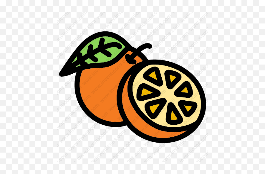 Download Orange Vector Icon Inventicons Png Fruit