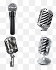 Microphones Transparent Png Images - StickPNG Old Png