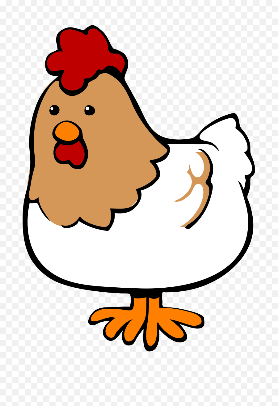 Chicken Cartoon 04 - Chicken Cartoon Png,Chicken Transparent