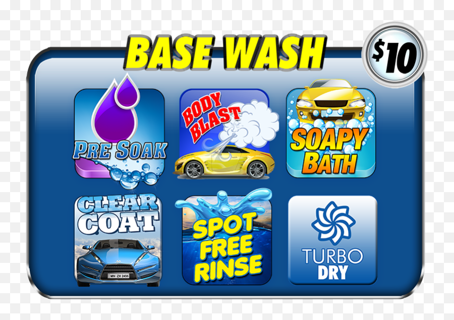 Car Wash Menu - Car Wash Packages Logo Png,Car Wash Png