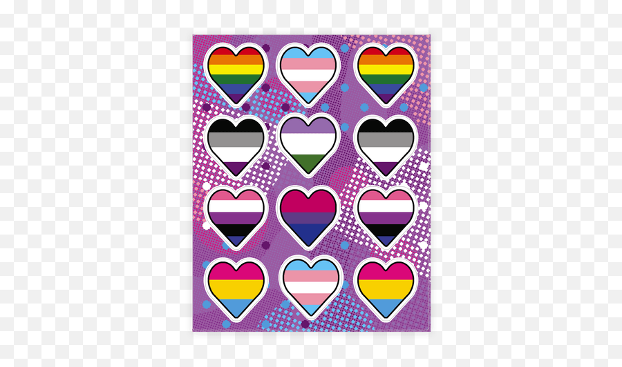 Gay Pride Flag Sticker And Decal Sheets Lookhuman - Rainbow Flag Png,Gay Pride Flag Png