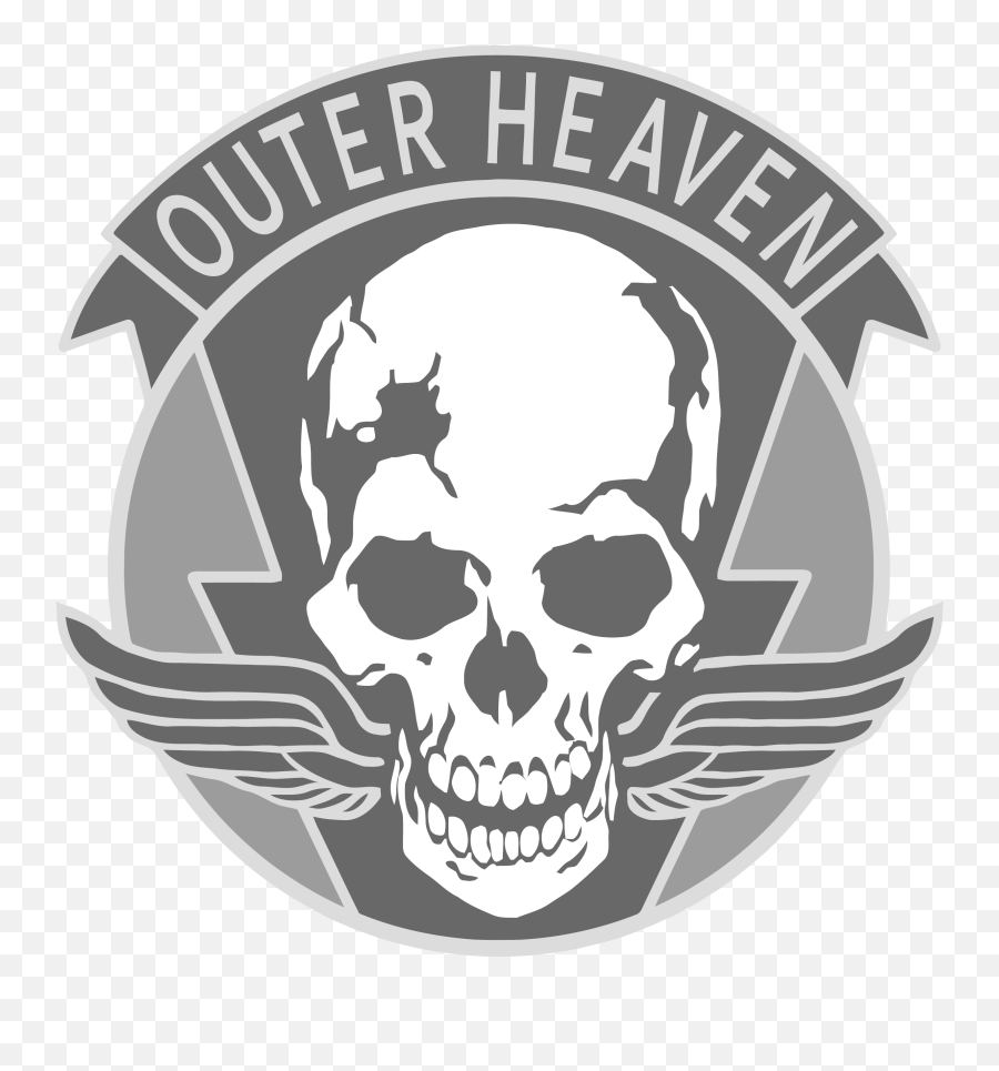100 Fictional Game Brands And Logos - Metal Gear Solid Outer Heaven Logo Png,Fallout Logos