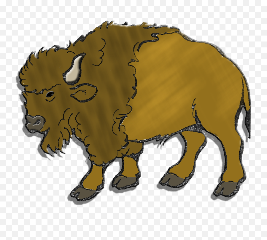 Herd Clipart Buffalo - American Bison Clipart Png,Bison Png