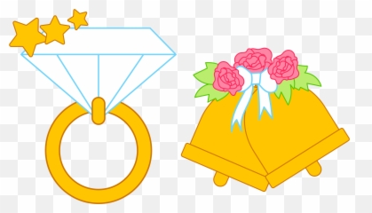 Vector Bouquet Wedding Bells Ring Png - Clip Art