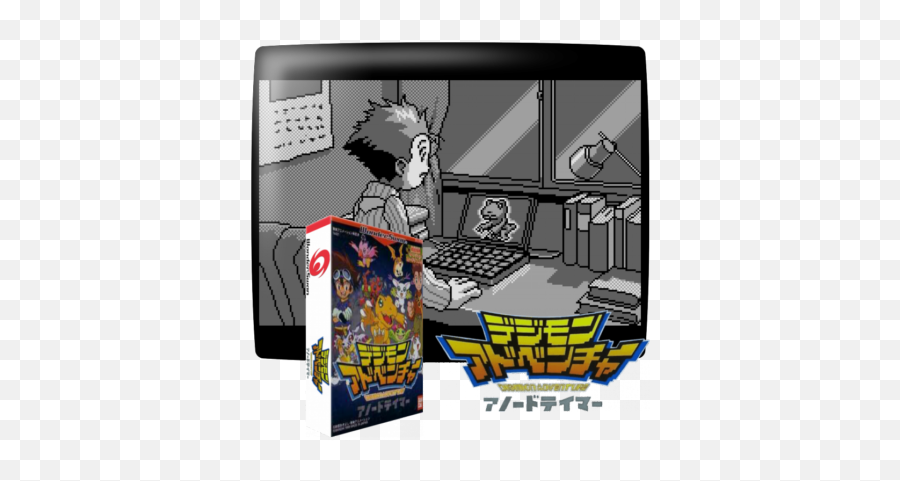 Digimon Adventure - Anode Tamer Wonder Swan Cartoon Png,Digimon Png