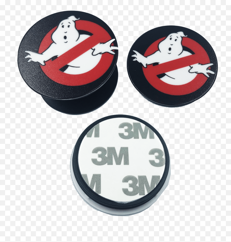 Ghostbusters No Ghost Mooglie Pop Open Cell Phone Holder Iphone Android Ipad Smart - Ghostbusters Airpod Case Png,Ghostbusters Logo Transparent