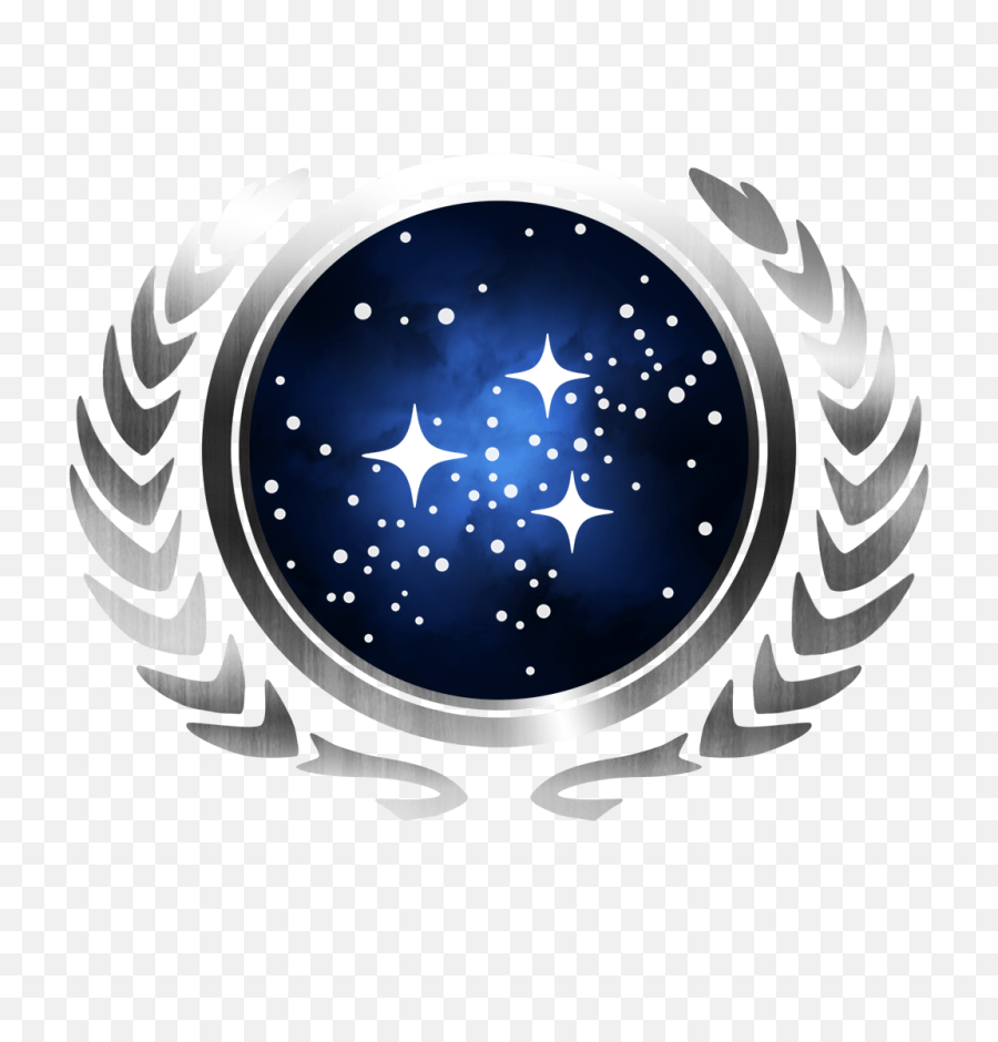 Download - United Federation Of Planets Full Size Png Star Trek Federation Logo Png,Planets Png