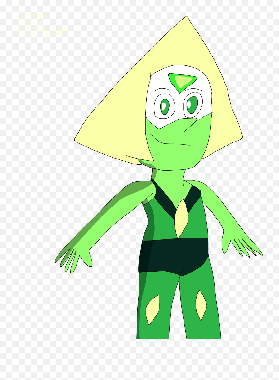 Fa Peridot By Angelthecyborgpanda - Cartoon Png,Peridot Png