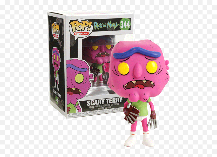 Funko Pop Rick And Morty Scary Terry - Rick Y Morty Pop Png,Terry Crews Png