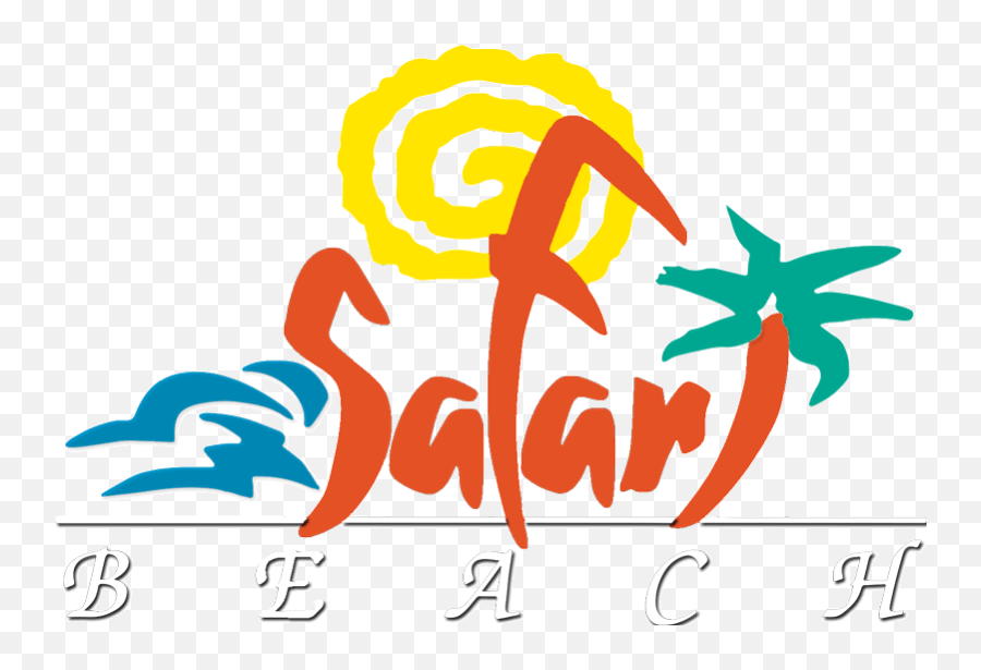 Safari - Beachlogoorange U2013 Safari Beach Tan Safari Palm Village Logo Png,Beach Logo