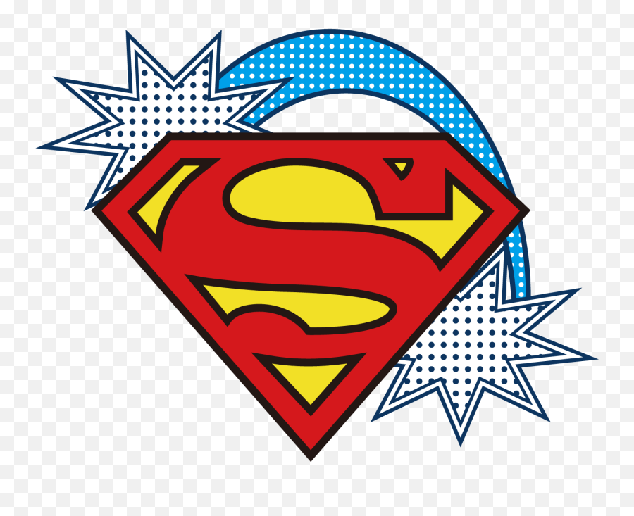 Download Logo Batman Kent Clark Superman Hq Png - Dc Comics Superman Logo,Superman Flying Png