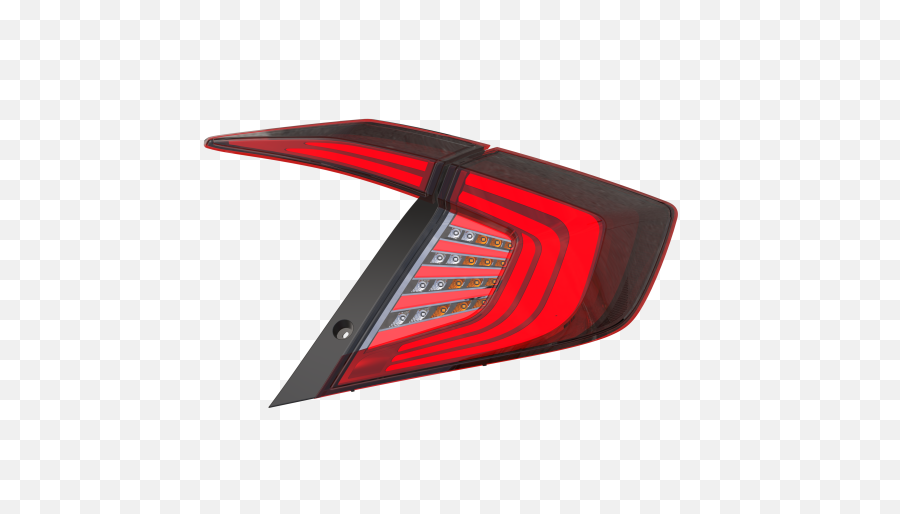 This Item Is 16 - Up Vland Honda Civic Tail Lamp The Color Is Back Car Light Png,Red Smoke Transparent