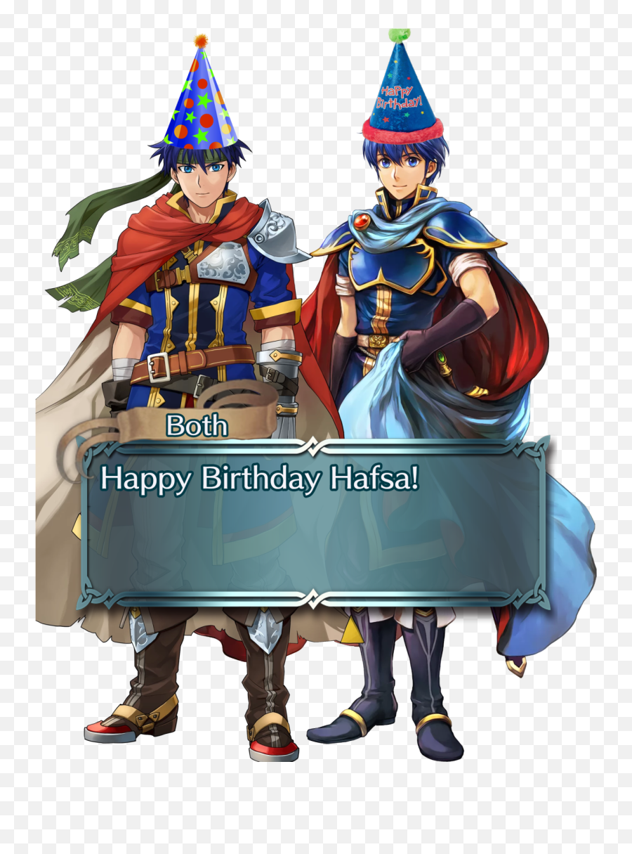 Happy Birthday Hat Png - Fire Emblem Heroes Marth,Marth Png