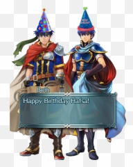 Happy Birthday Hat Png - Fire Emblem Heroes Marth,Marth Png