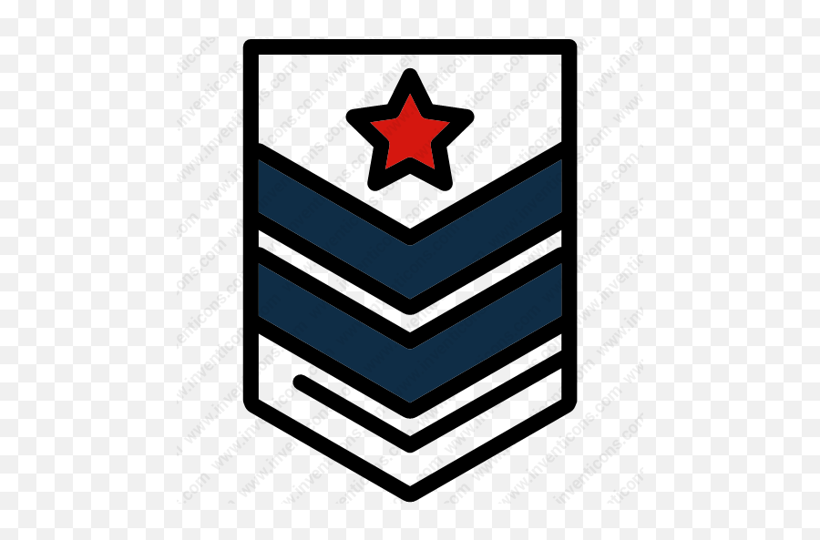 Download Military Rank Vector Icon - Clip Art Png,Army Star Png