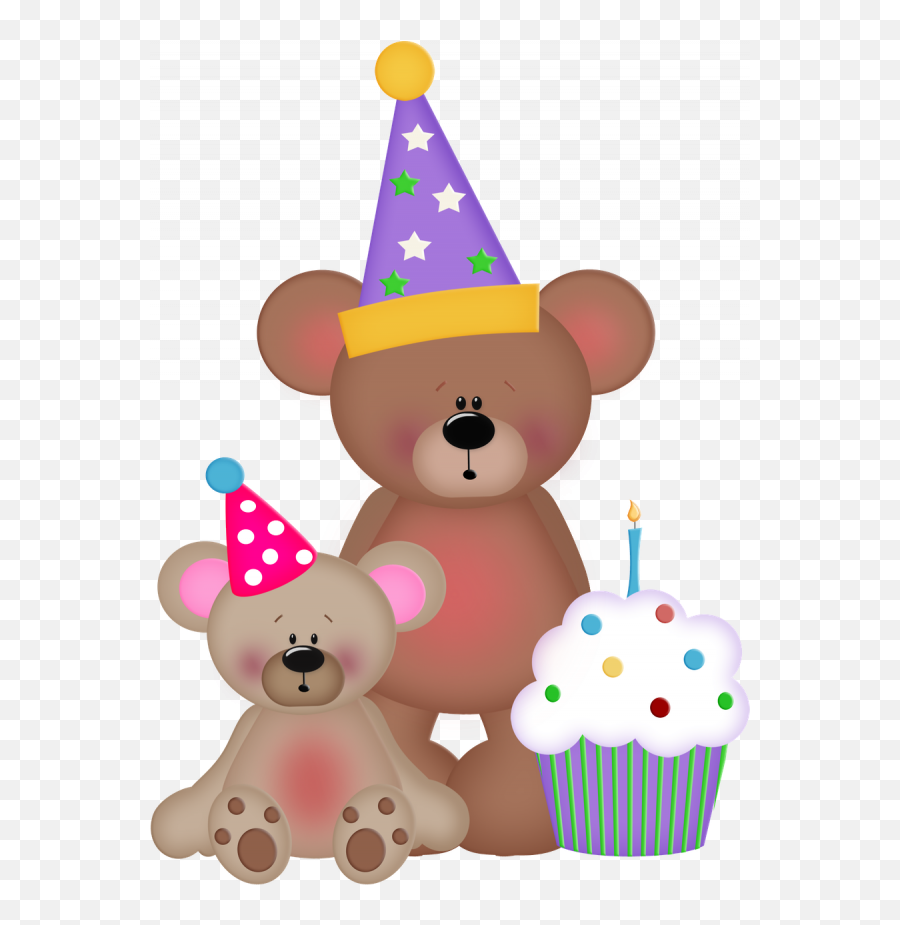 Bear Birthday Clipart Images Png - Clipart Teddy Bear Birthday,Birthday Clipart Png