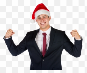 Christmas Businessman Free Stock Photo - Public Domain Pictures Costume Hat png