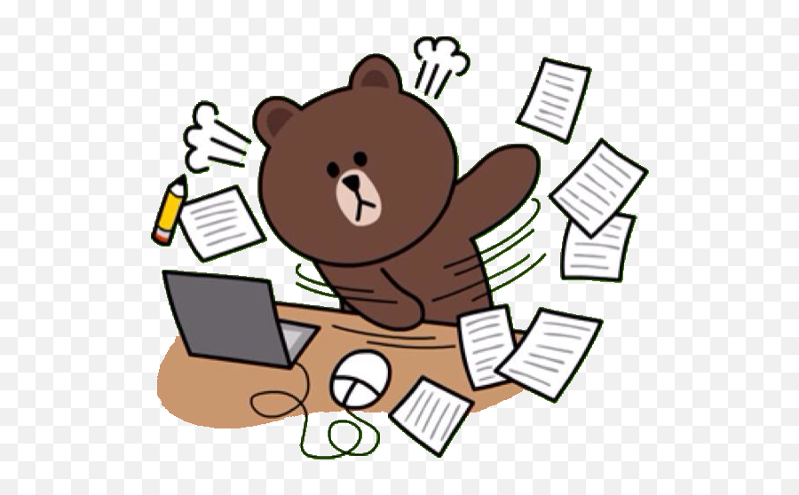 Download Hard Working Png - Brown And Cony Work Full Size Hard Work Png,Working Png