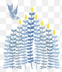 Download Hanukkah Line For Candle Day Hq Png Image Freepngimg - Origami,Hanukkah Png