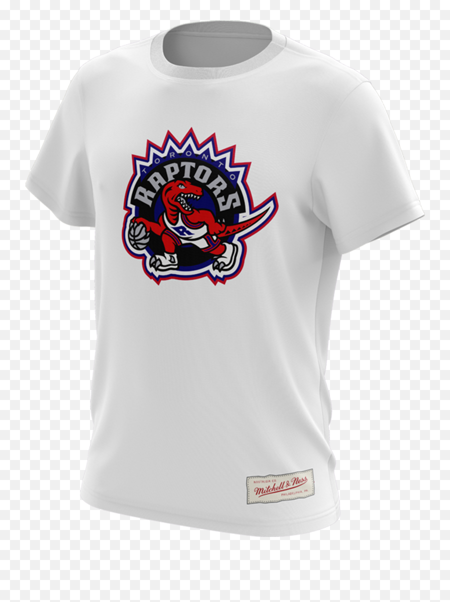 Toronto Raptors Nba Logo White Tee - King Crab Png,Raptors Logo Png