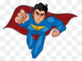 Png Images Facts - Superman Transparent Cartoon Jingfm,Superman Png