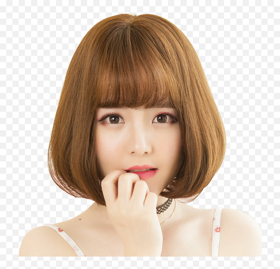 Hair Bangs Png - Bob Cut,Bangs Png