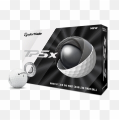Taylormade Tp5x Golf Balls 1 Dozen - Taylormade Tp5x Golf Balls Png,Golf Ball Transparent
